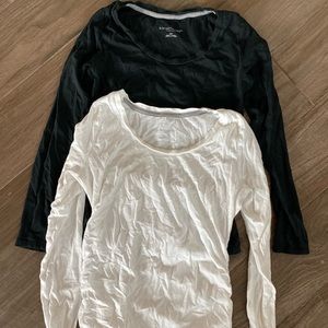 Long sleeve maternity shirt